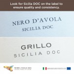 Look for the DOC label on all your wines from Sicily