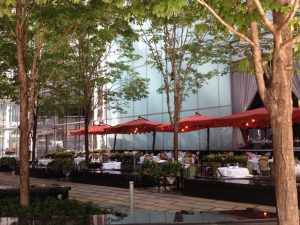 Rosebud Prime serves breakfast on the patio 