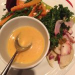 New for fall butternut squash and sweet potato soup