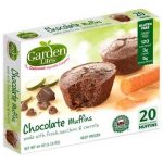 Garden Lites choclate veggie gluten-free muffin