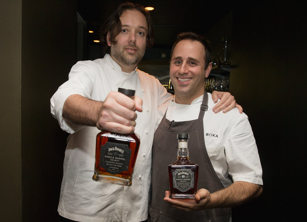 Chef Paul Liebrandt and Chef Lee Wolen