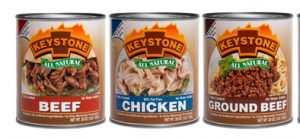 Just a few of Keystone Meats products