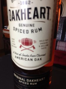 Oakheart spiced rum is deLISH as a nightcap