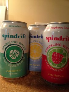 Spindrift sparkling fruit water