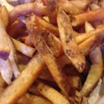 Jake's French fries - skin-on and crispy