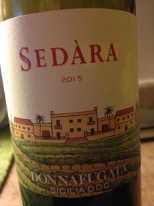 Donnafugata Sedara red with Nero d'Avola and many other grapes