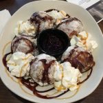 Oh, yeah - whipped cream and deep-fried yeasty dough puffs!